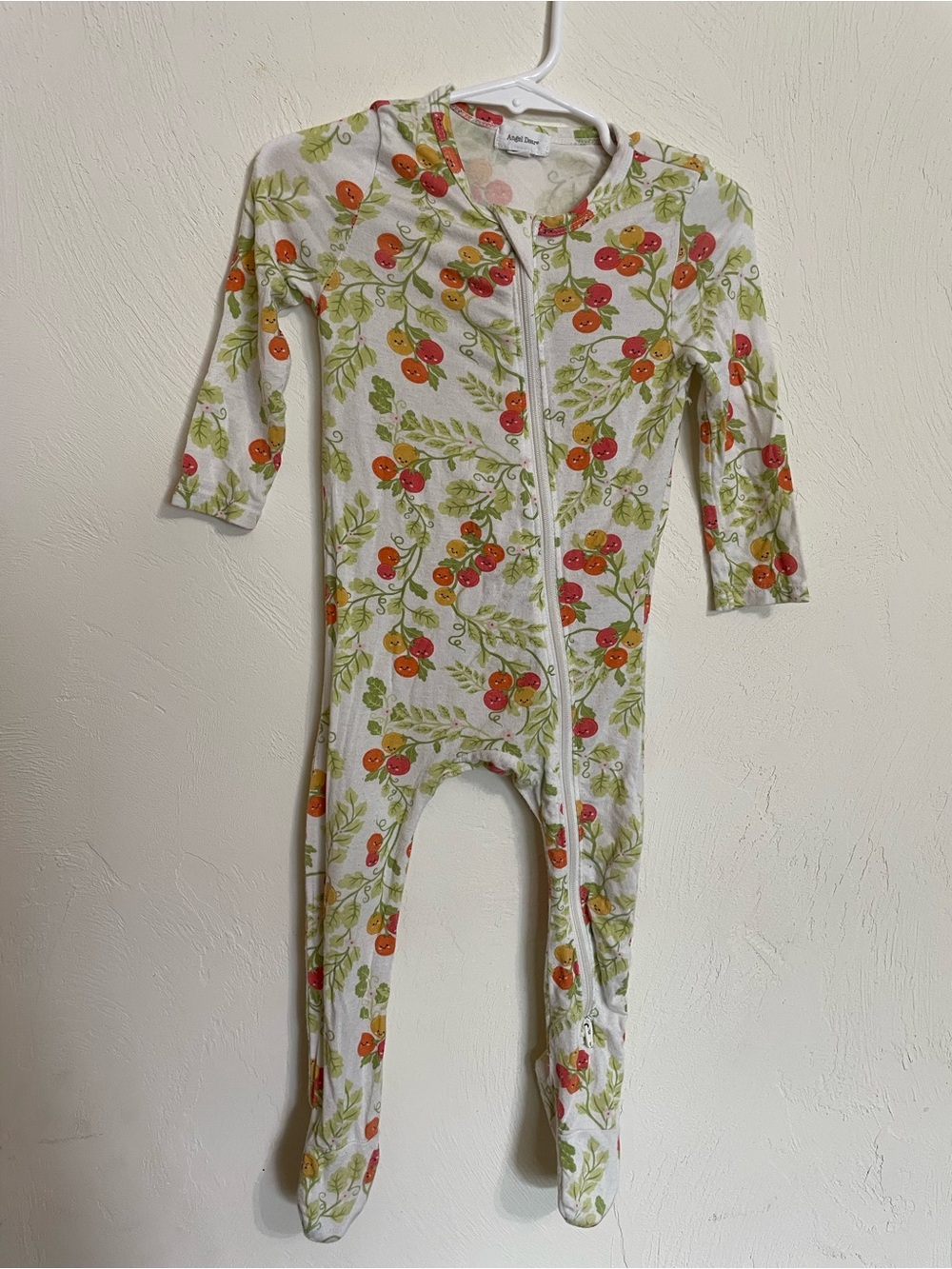 Angel Dear zippered footie sz 9-12 mo